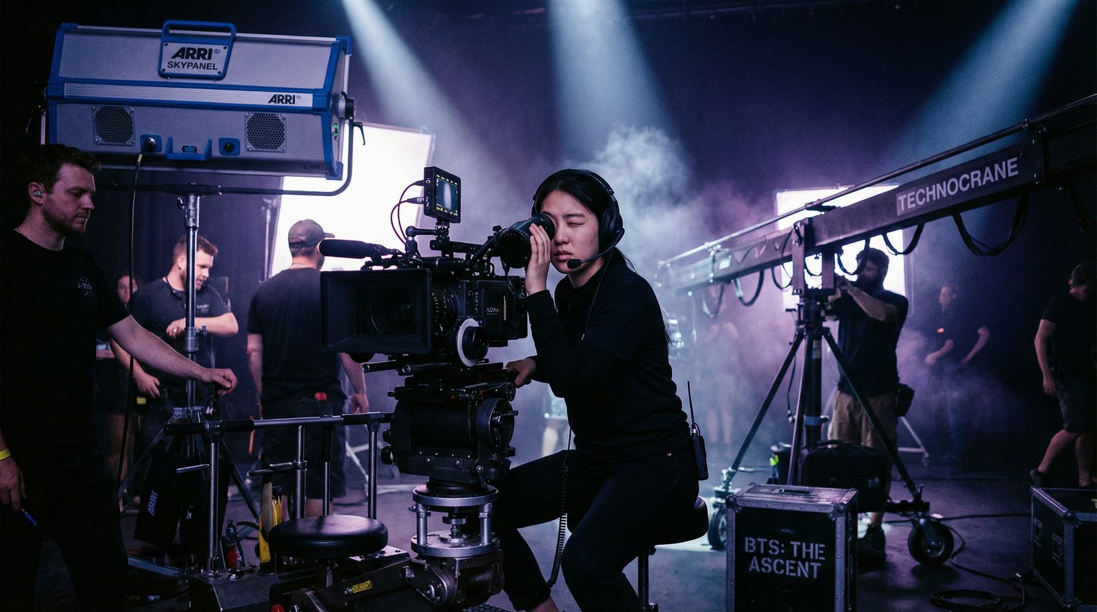 媚黑幕后花絮：专业摄影师拍摄视频